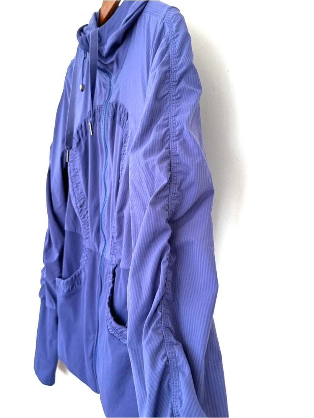 lululemon athletica Royal Blue Full-Zip Hooded Jacket, Reversible - Picture 6 of 15